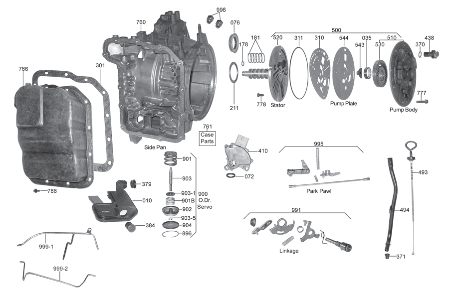 Remanufactured CD4E Transmissions