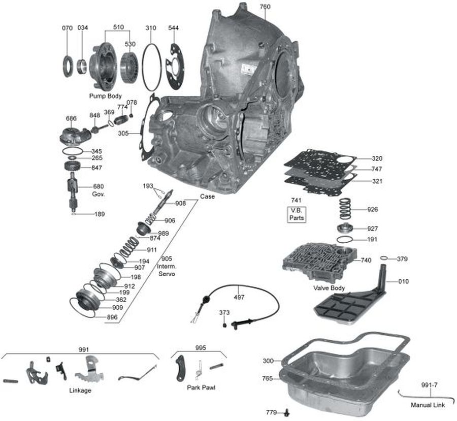 Transmission Repair Manuals 3t40 Th125c Instructions For