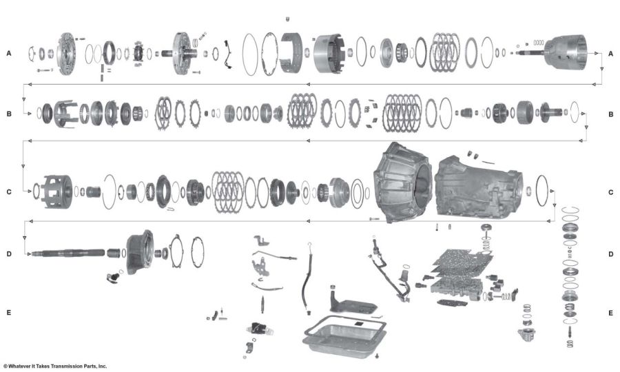 4l60e Transmission Valve Body Diagram