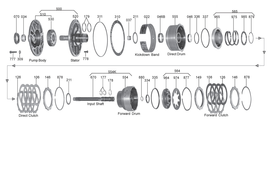 [DIAGRAM] 4l60e Transmission Pump Diagram